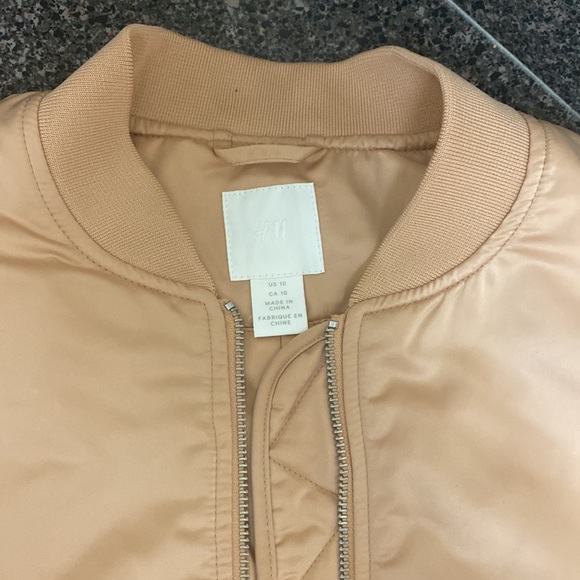 H&M Satin Bomber Jacket - Picture 2 of 4